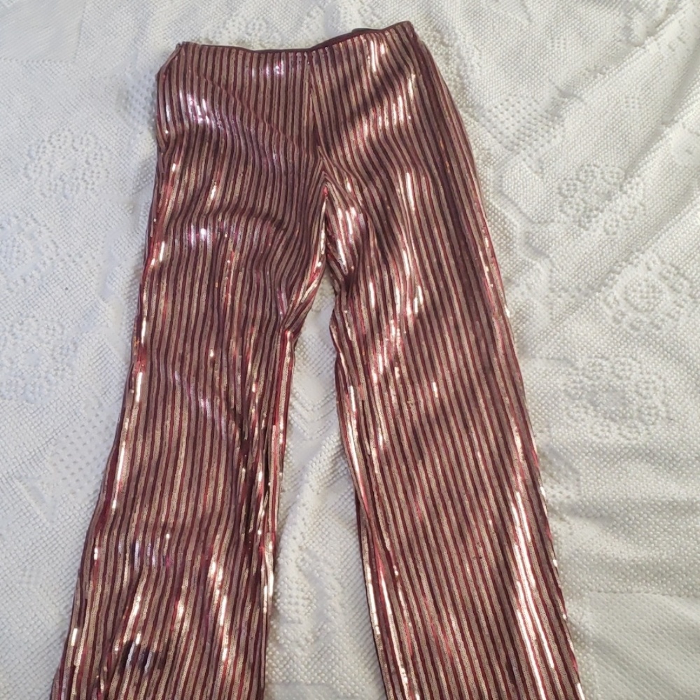 Jovanna for Anthropology Sequined Pants